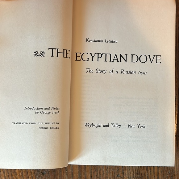 VTG Pair of first edition hardcovers by Konstantin Leontiev - Picture 4 of 16